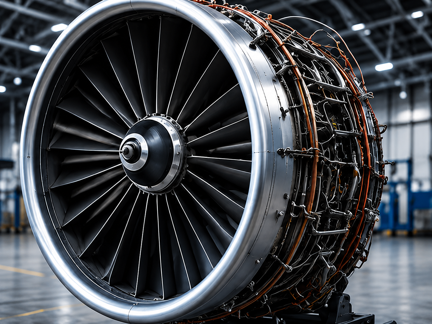 Aircraft engines and assemblies