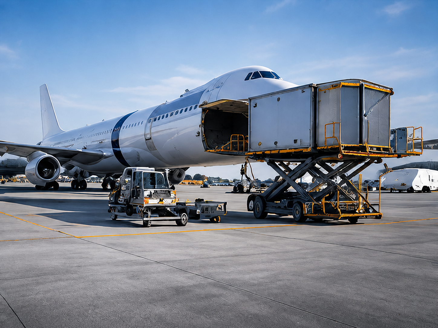 Aircraft parts logistics support